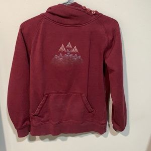 maroon xs women’s hoodie